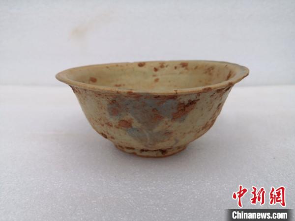 青花瓷碗。旌阳区文管所提供