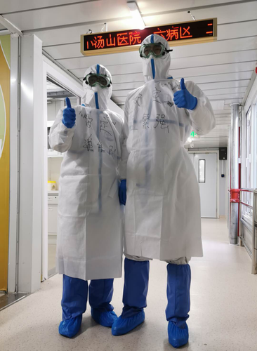 潘伟刚(左)和孟繁强（右） 霍强 摄