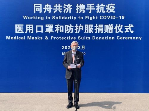 拉法埃尔?德斯卡利亚大使致辞