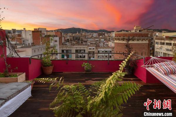 曹操西班牙住处露台上的风景 受访者供图 摄 曹操西班牙住处露台上的风景 受访者供图 摄