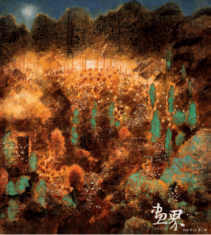 良-宵-180x170cm-1999年-李劲堃 良-宵-180x170cm-1999年-李劲堃