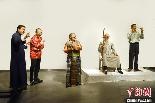 中山大象东方蜡像艺术体验馆展出的作品 姬东 摄 中山大象东方蜡像艺术体验馆展出的作品 姬东 摄