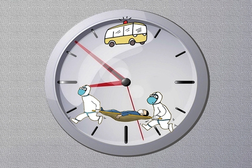 分秒必争  画 高晓建 分秒必争  画 高晓建