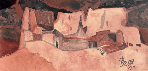 威平堡-50×100cm-甄树刚 威平堡-50×100cm-甄树刚