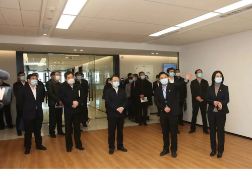 3月19日，青岛市政法委书记宋永祥带队调度“三我”活动