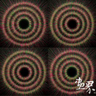 元-速（布面丙烯）200×200cm×4-2013年-孟禄丁