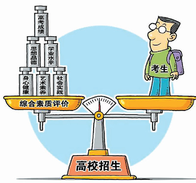 近年来，高考改革逐步推进，探索施行基于统一高考和高中学业水平考试成绩的综合评价、多元录取机制。