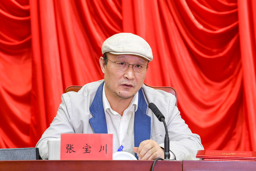 人民政协报社党委副书记、副总编辑张宝川发言