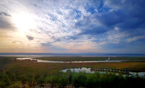 汾河入黄口 汾河入黄口