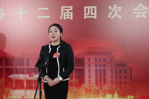 广西壮族自治区政协委员、广西澳贵现代农业公司总经理肖茈亓 肖亮升摄