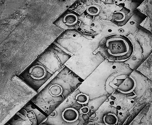 二道井子晚期聚落内的房址分布