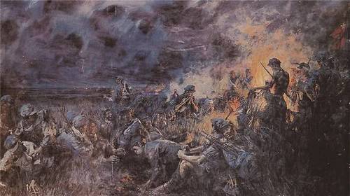 油画《红军不怕远征难》董希文 作 中国人民革命军事博物馆藏 油画《红军不怕远征难》董希文 作 中国人民革命军事博物馆藏