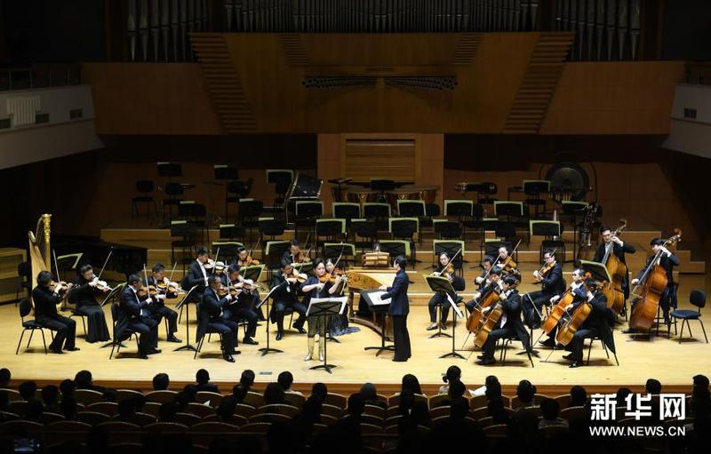 3月13日拍摄的音乐会现场。