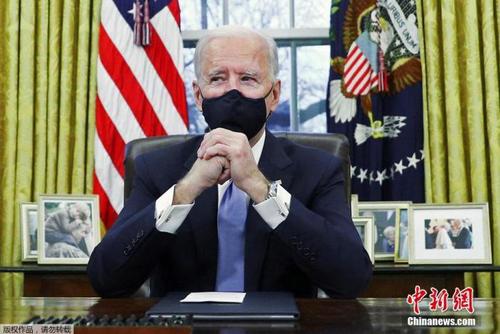 资料图:美国总统拜登 资料图:美国总统拜登