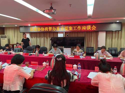 区政协协商督办重点提案工作座谈会 区政协协商督办重点提案工作座谈会
