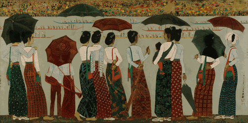 泼水节180x90cm-2008-2009年-乔十光