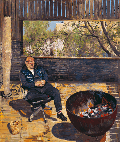 小帅（布面油画）260x220cm-2021年-刘小东