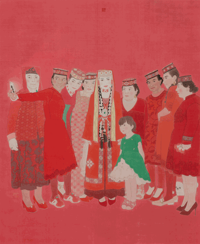 塔吉克祝福-240x197cm-2019年-王海滨