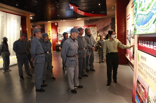 机关党员干部参观红谷主题教育纪念馆 机关党员干部参观红谷主题教育纪念馆