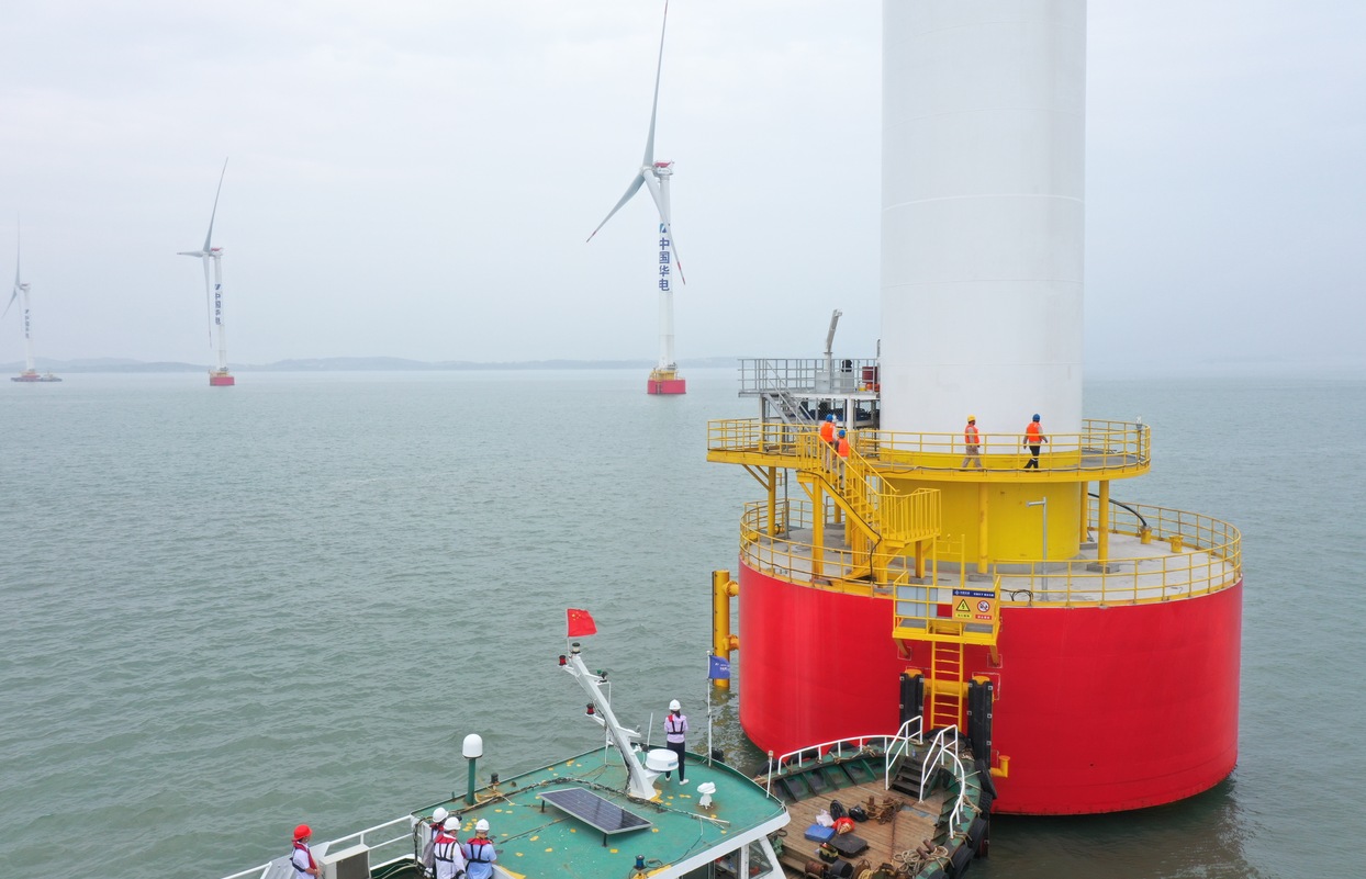 我国首台海上风电主控系统国产化风机成功投运