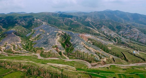 山西广灵县裴家洼光伏扶贫电站