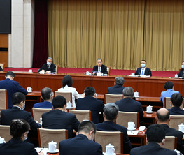 赵乐际与九三学社、无党派人士界别政协委员共商国是