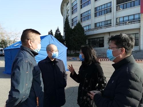 汤钦飞主席到东直门街道调研核酸检测工作情况 汤钦飞主席到东直门街道调研核酸检测工作情况