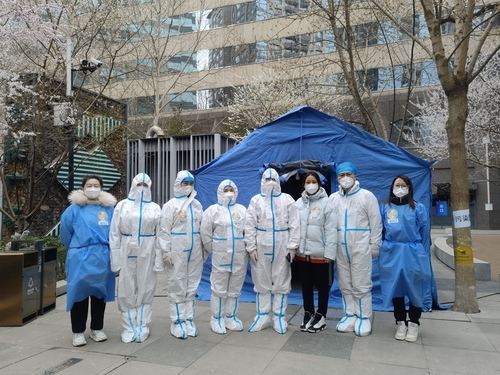 2. 委员支援社区完成核酸检测工作