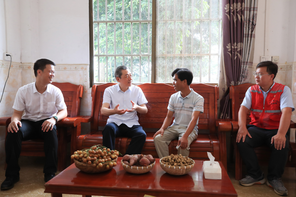 广西政协主席孙大伟围绕巩固拓展脱贫攻坚成果同乡村振兴有效衔接工作开展调研