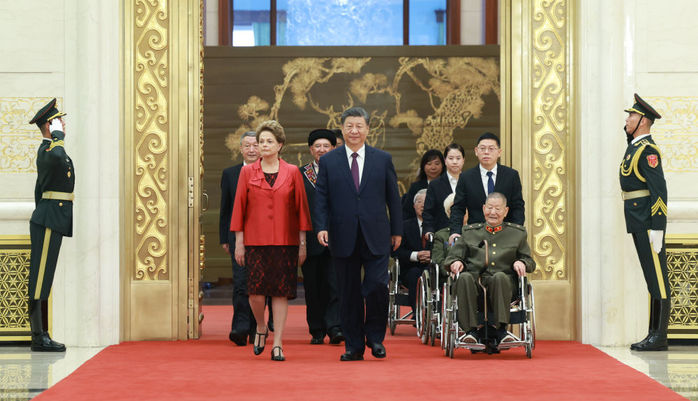 中华人民共和国国家勋章和国家荣誉称号颁授仪式隆重举行