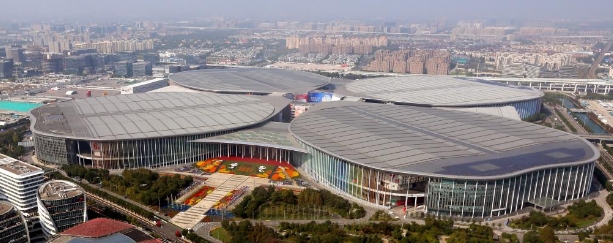 空中俯瞰“四叶草”