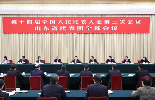 两会丨韩正参加山东代表团审议(6588159)-20250306002230 两会丨韩正参加山东代表团审议(6588159)-20250306002230