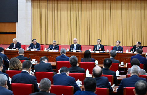 蔡奇参加社会科学、新闻出版界委员联组会