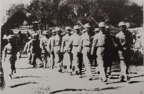 活跃在祖国东南战场的台湾义勇队。