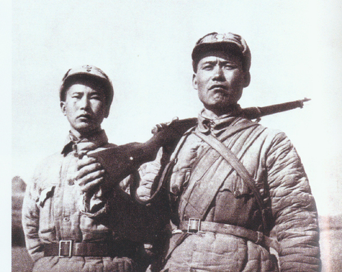 1、狼牙山五壮士的幸存者葛振林与宋学义在(7868399)-20250811093454