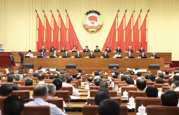 全国政协十四届常委会第十三次会议举行全体会议 围绕“制定国民经济和社会发展‘十五五’规划”进行大会发言 王沪宁出席