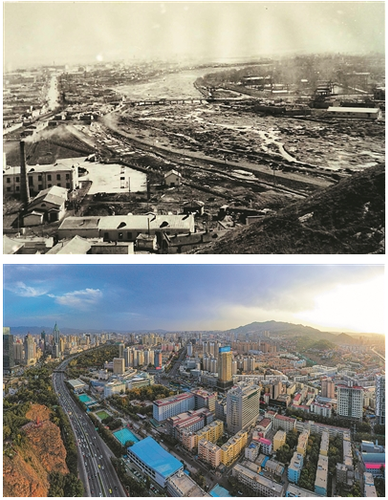 图片为刘元委员提供的城市对比图 图片为刘元委员提供的城市对比图