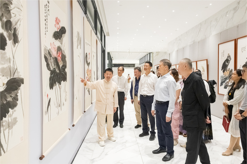 画展现场参观 画展现场参观