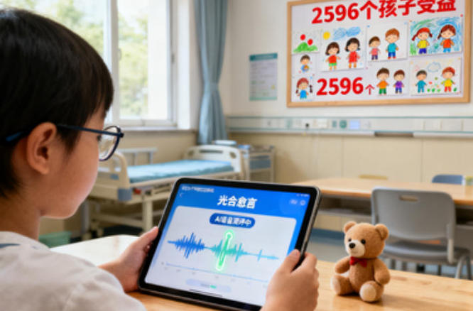 AI帮助唇腭裂儿童矫正语音