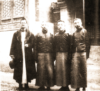 1920年3月14日，蒋梦麟、蔡元培、胡(9055189)-20260112093409