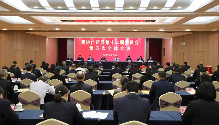 朱永新出席民进广西区十二届五次全会