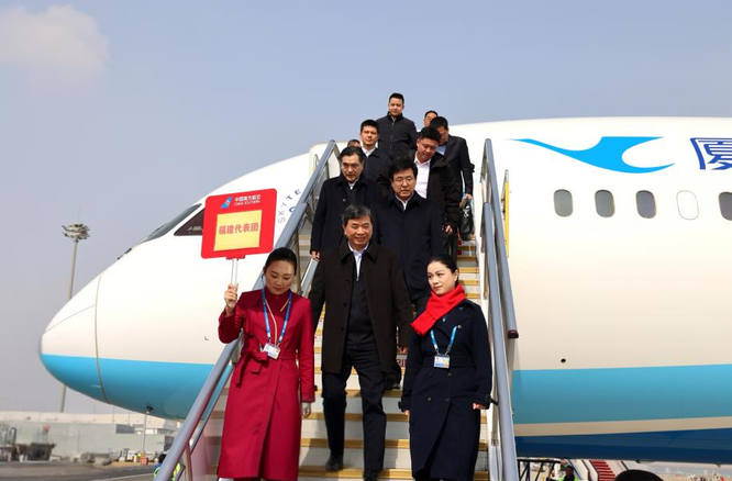 聚焦全国两会|福建省全国人大代表和全国政协委员抵京：把“福建声音”带到北京