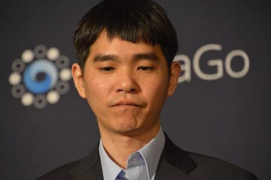 李世石赛后一脸无奈。