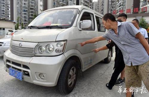 成都一司机不慎碾死小狗 称被逼套狗链给狗下跪