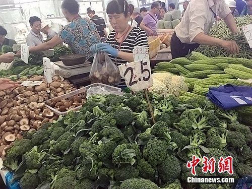 北京西城区太平天和菜市场内。<a target='_blank' href='http://www.chinanews.com/' >中新网</a> 种卿 摄