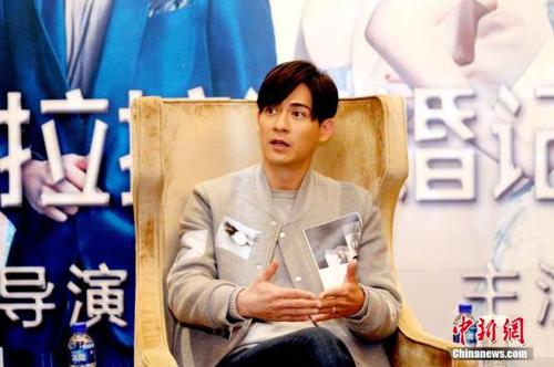 周渝民（仔仔）资料图。 中新社记者 张道正 摄